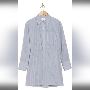 TWP Devon Mini Pinstripe Shirtdress X-Large NWT $525
#poplin cotton #longsleeve